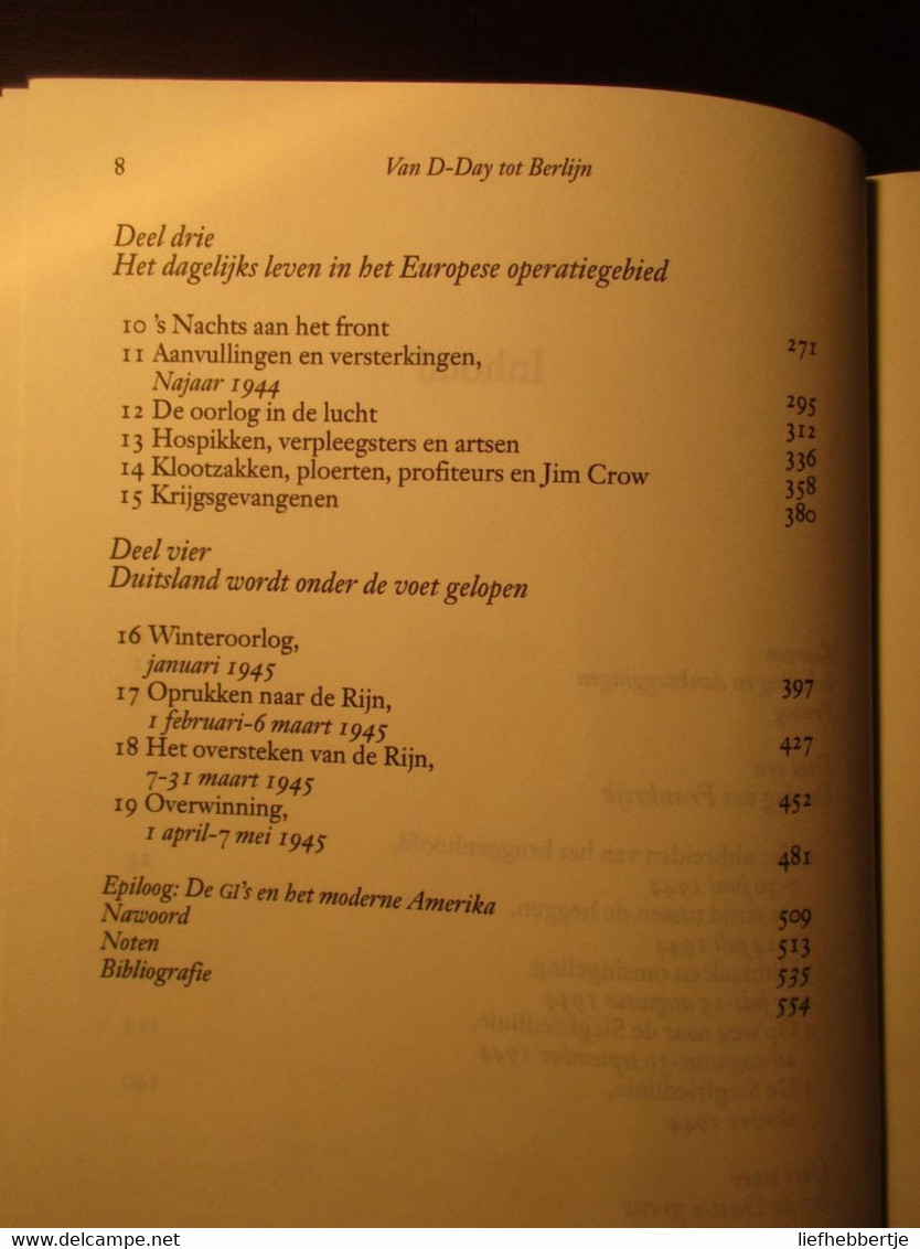 Van D-Day Tot Berlijn - Door S. Ambrose - 2007 - Oorlog 1939-45