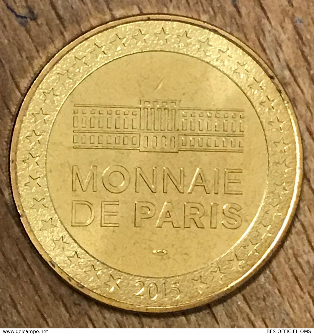 75009 PARIS LE CARRÉ D'ENCRE LA POSTE LA CHÈVRE MDP 2015 MEDAILLE MONNAIE DE PARIS JETON TOURISTIQUE MEDALS COINS TOKENS - 2015