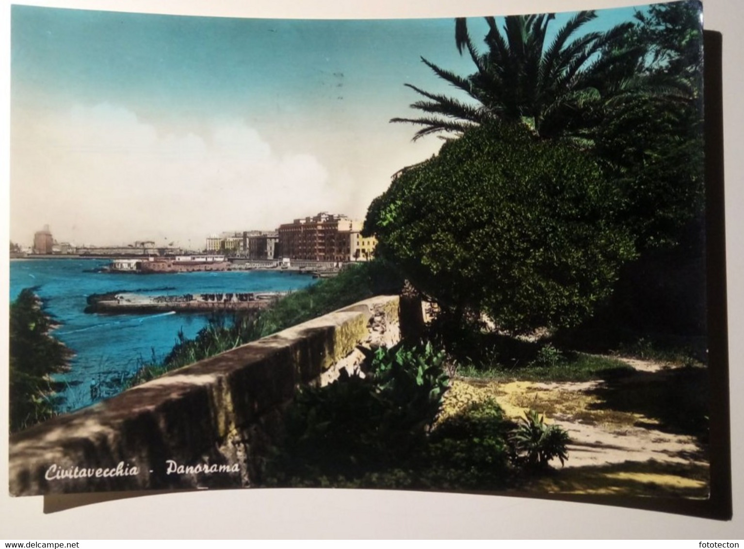 Civitavecchia - Panorama - Viaggiata 1958 - Civitavecchia