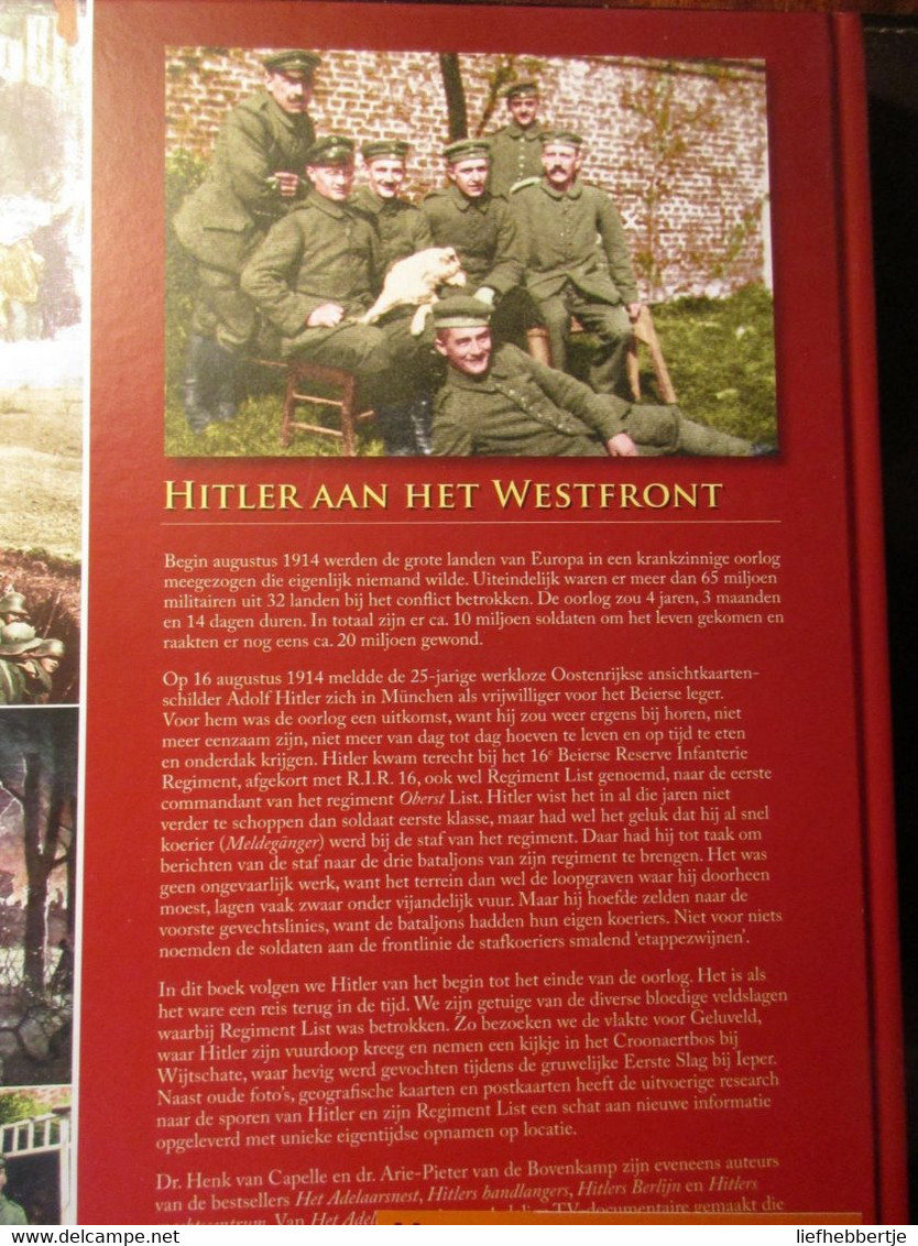 Hitler Aan Het Westfont - Door H. Van Capelle En A. Van De Bovenkamp - Guerra 1939-45