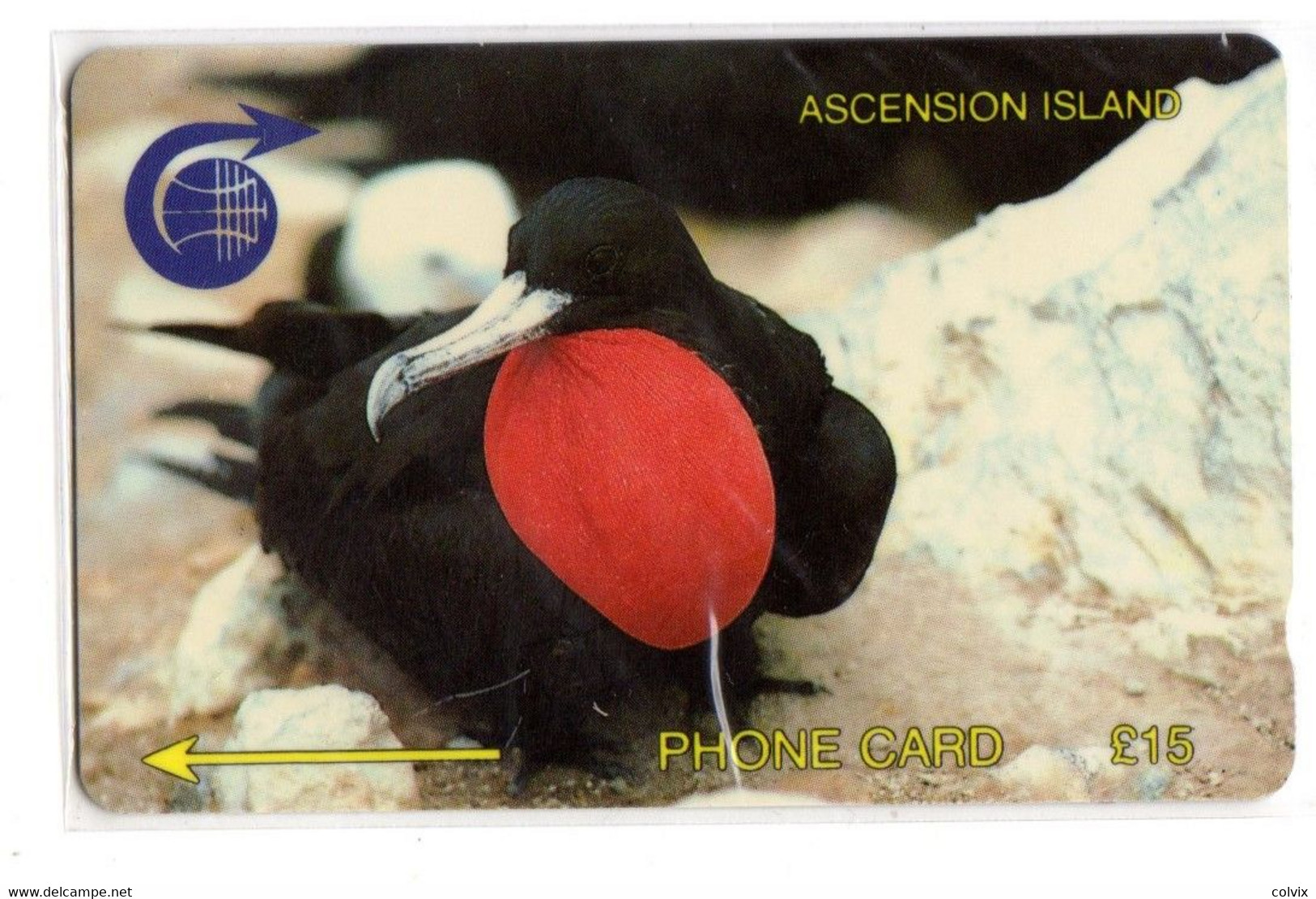 ASCENSION REF MV CARDS ASC-M-2C 15£ CN : 2CASC - Ascension (Insel)