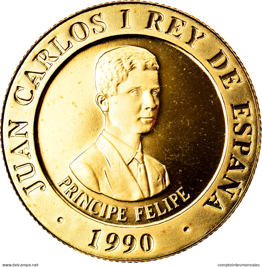 Monnaie, Espagne, Juan Carlos I, 10000 Pesetas, 1992, Madrid, FDC, Or, KM:915 - 10 000 Pesetas