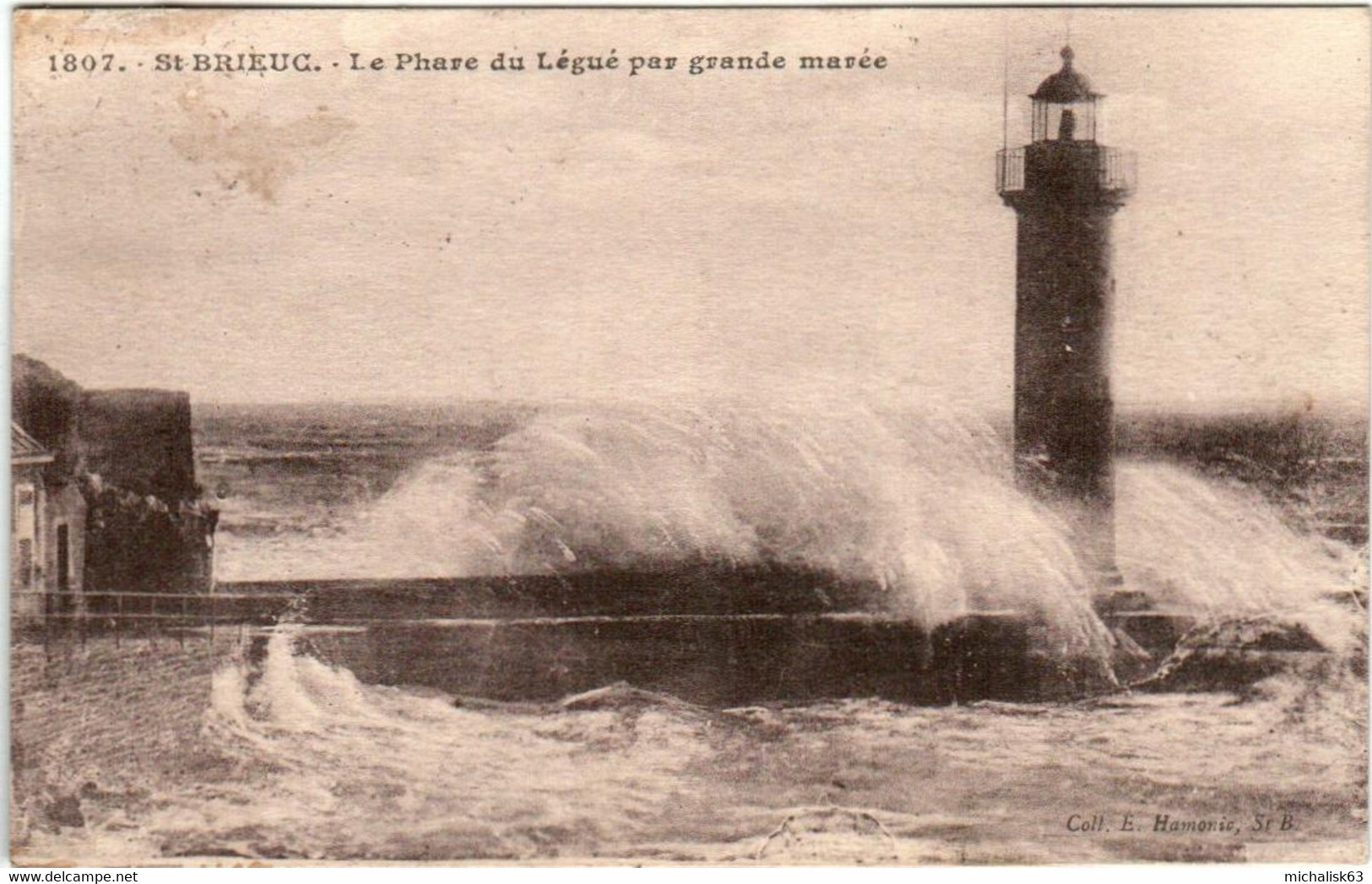 61la 1038 CPA - SAINT BRIEUC - LE PHARE DU LEGUE - Saint-Brieuc