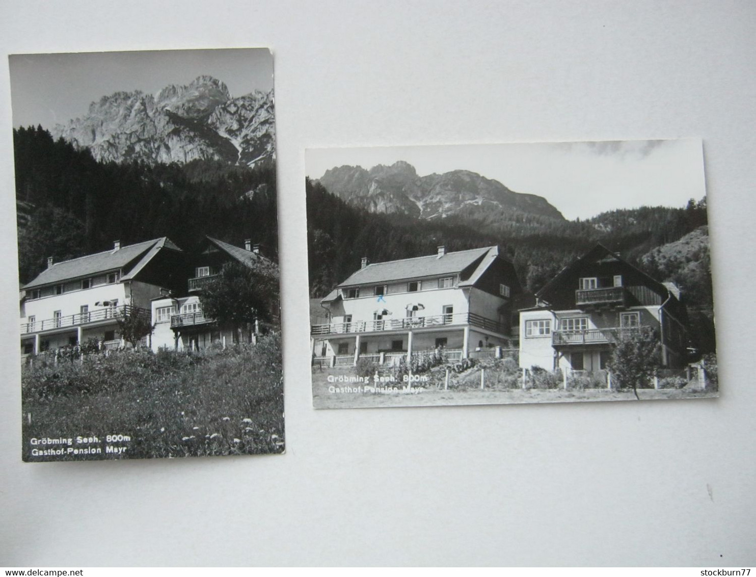 GRÖBMING ,  Gasthof Mayr ,  2  Schöne Karten  ,                               Siehe  2 Abbildungen - Gröbming