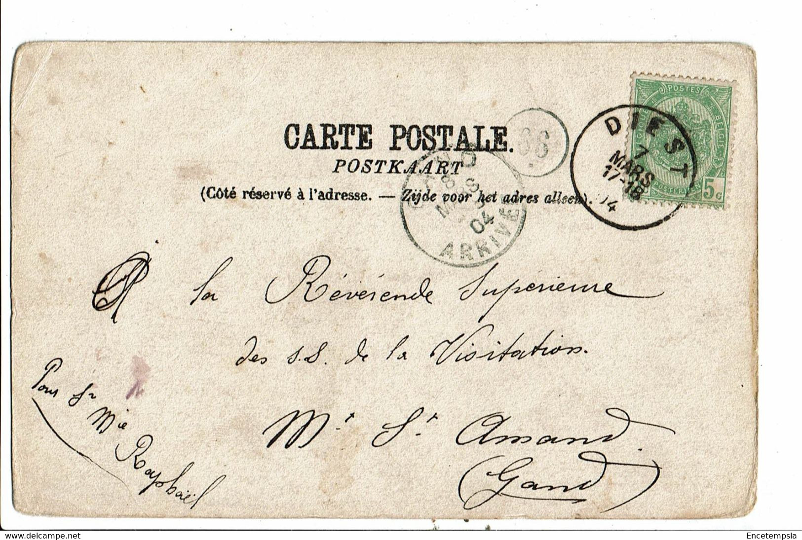 CPA Carte Postale- Belgique-Diest La Discipline 1904 VM28896ha - Diest