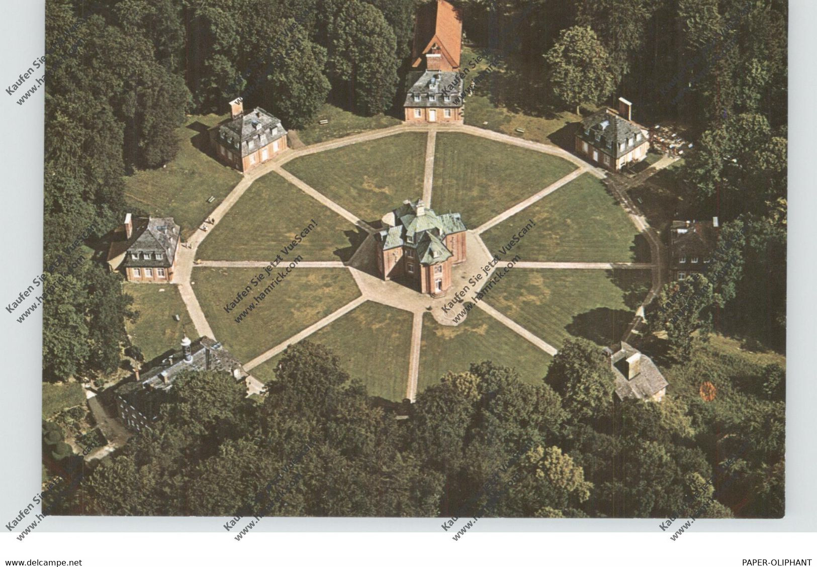 4475 SÖGEL, Jagdschloß Clemenswerth, Luftaufnahme - Meppen