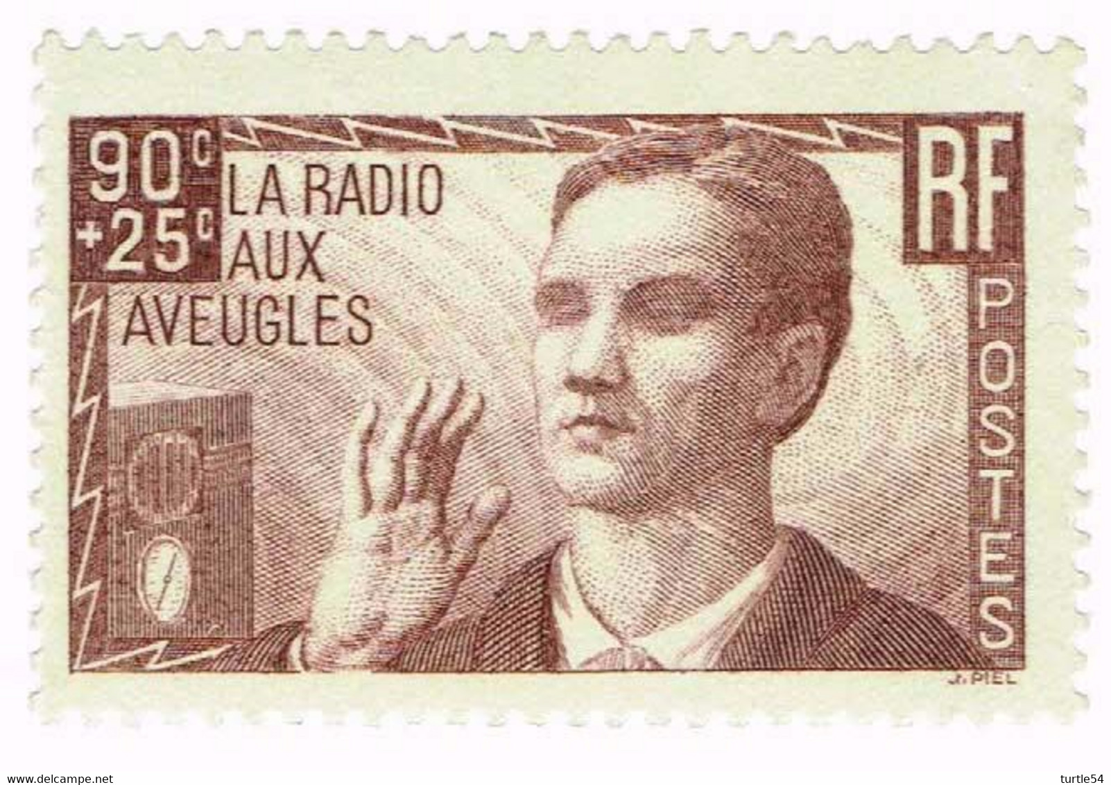 France, N° 418 Au Profit De L'oeuvre "La Radio Aux Aveugles" - Nuovi