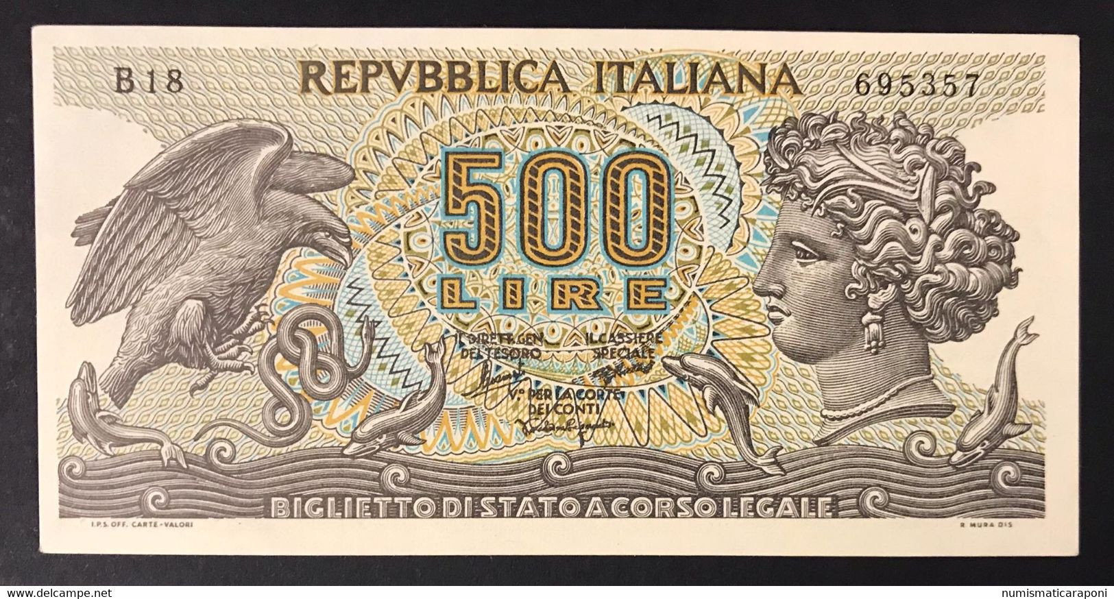 3 Banconote Da 500 A 1000 Lire 1959-1966 Spl/sup LOTTO 3379 - Collections