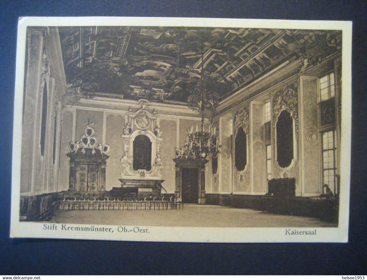 Österreich- AK Kremsmünster Mit Dem Kaisersaal, Kunstverlag Steiner - Kremsmünster