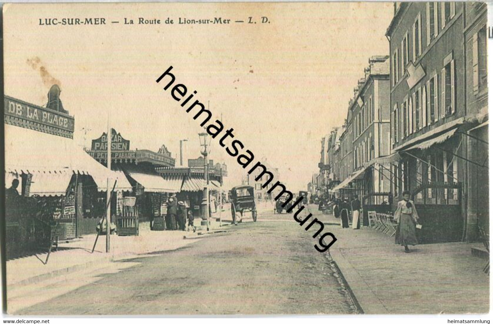 Luc-sur-Mer - La Route De Lion-sur-Mer - Luc Sur Mer