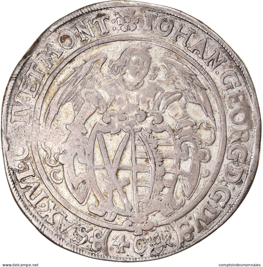 Monnaie, Etats Allemands, SAXONY-ALBERTINE, Johann Georg I, 40 Groschen, 1620 - Taler & Doppeltaler