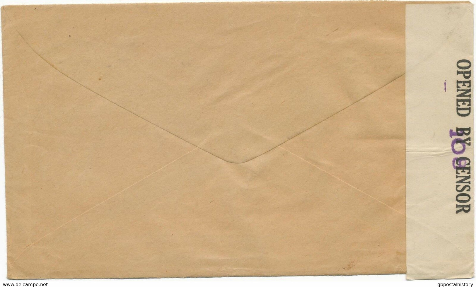 KENYA TANGANYIKA UGANDA 1941 George VI 30C Perforated L14 Single Postage CENSOR - Kenya, Uganda & Tanganyika