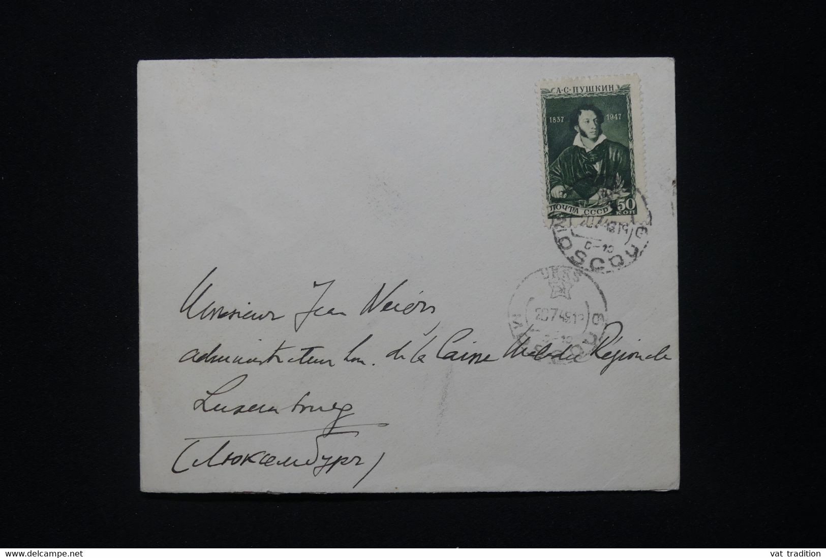 U.R.S.S. - Enveloppe De Moscou En 1948 Pour Le Luxembourg - L 92356 - Lettres & Documents