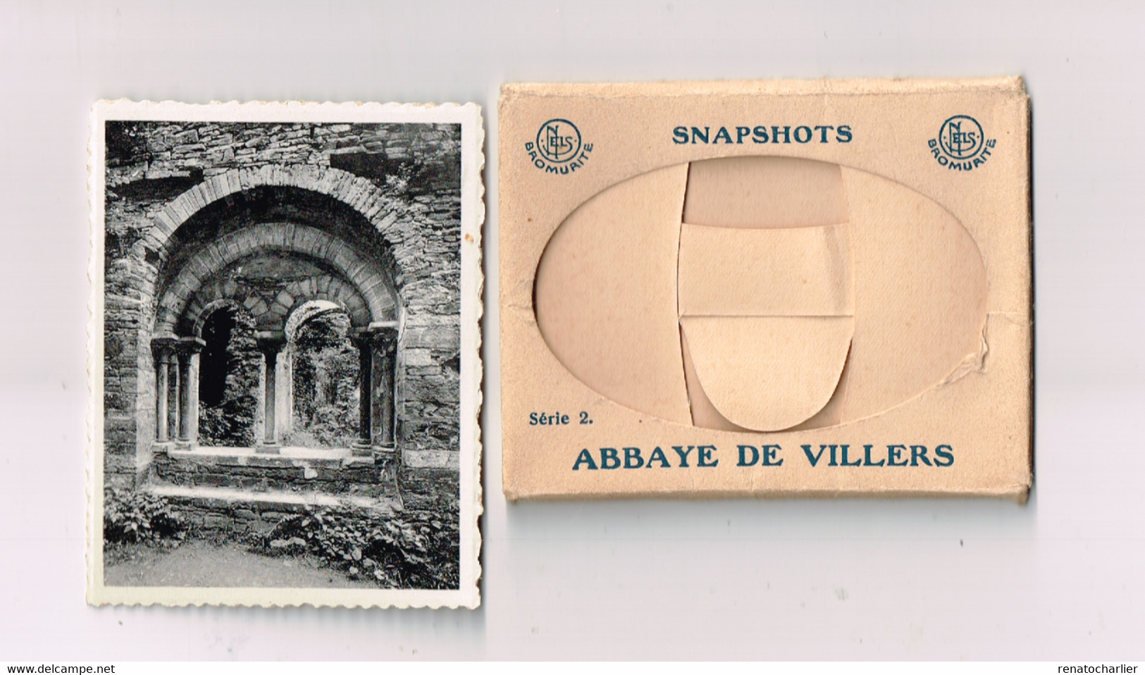 Snapshots.Abbaye De Villers,série 2.10 Photos .format 7 X 9 Centimètres. - Villers-la-Ville
