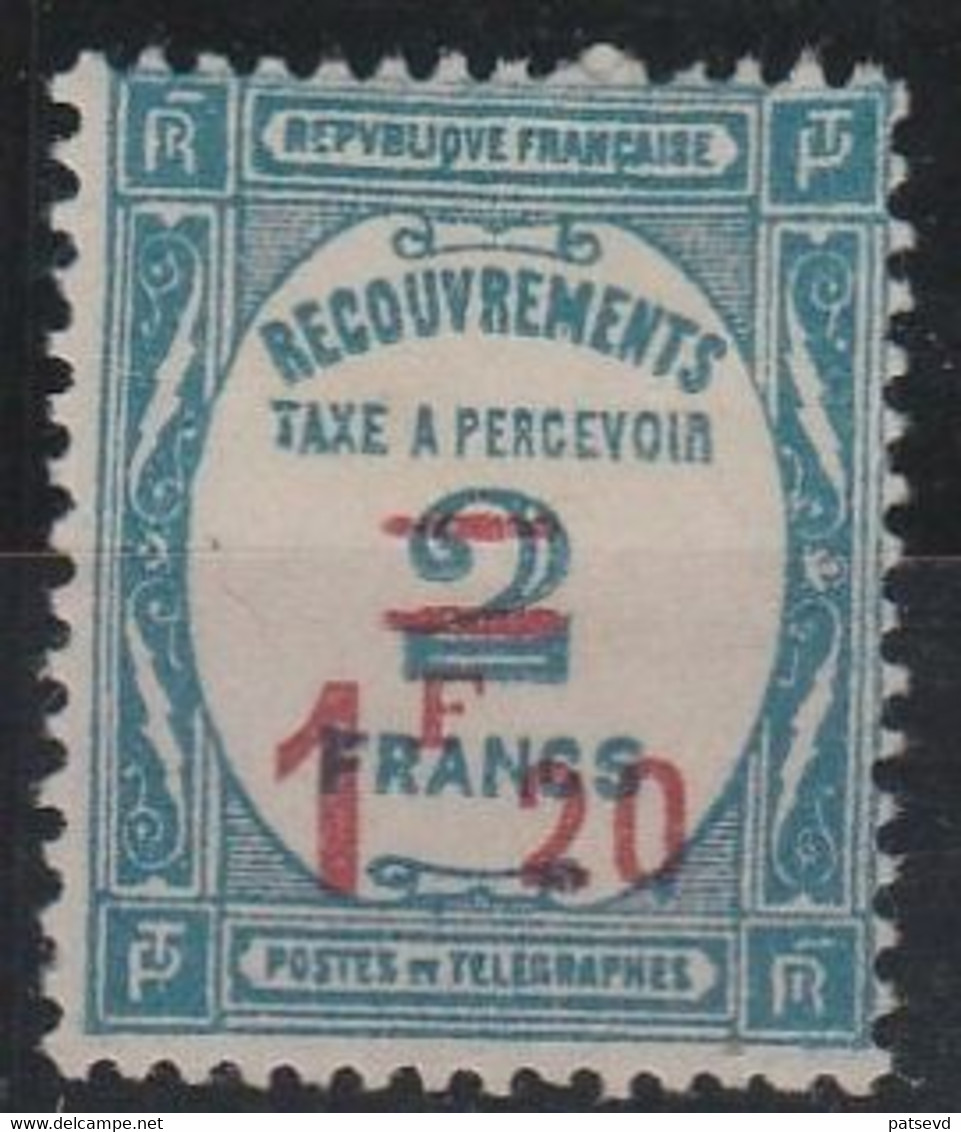 Frankrijk  Timbres Taxe 64 * - Telegramas Y Teléfonos