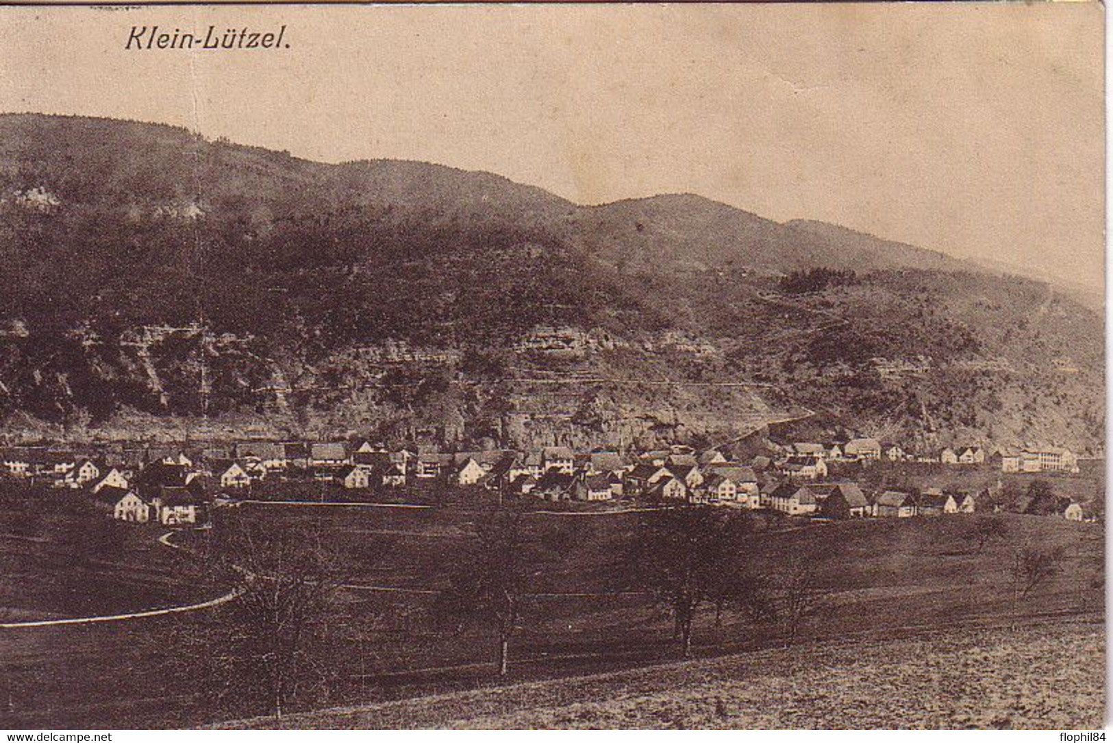 SUISSE - KLEIN-LUTZEL - BATAILLON * POSTE DE CAMPAGNE * 10 - CARTE POSTALE POUR ZURICH. - Dokumente