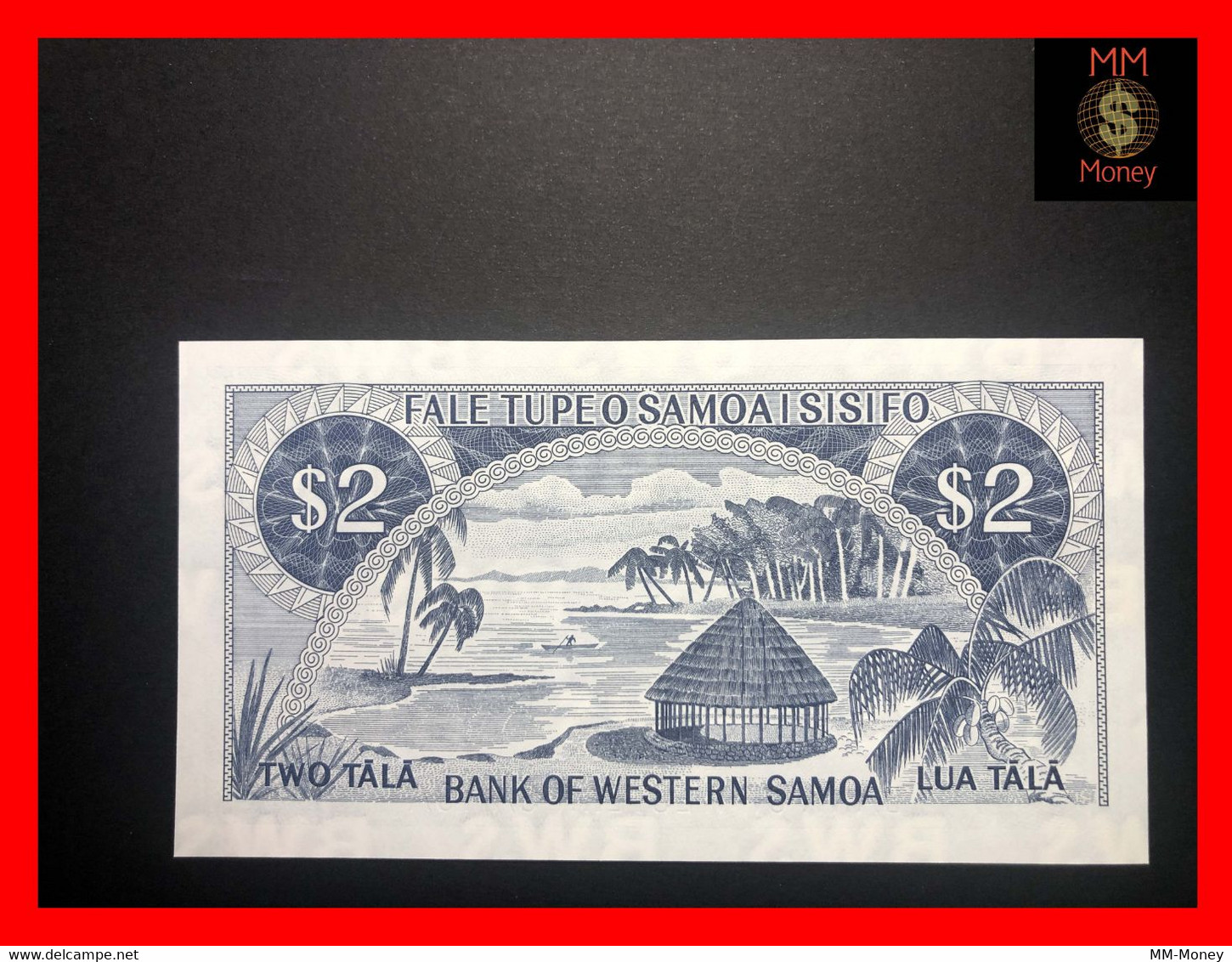 SAMOA - WESTERN SAMOA  2 Tala  1967 Official Bank Reprint 2020   P. 17  UNC - Samoa