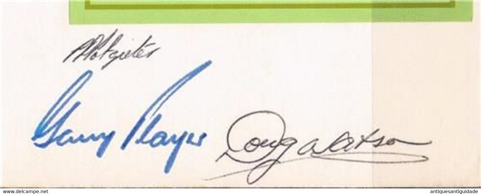 SOUTH AFRICA 1976  FDC  With 3 Well Known SA Sport Figure AUTOGRAPHS Very RARE! GARY PLAYER,  DOUG WATSON.  P.POTGIETER - Sportifs