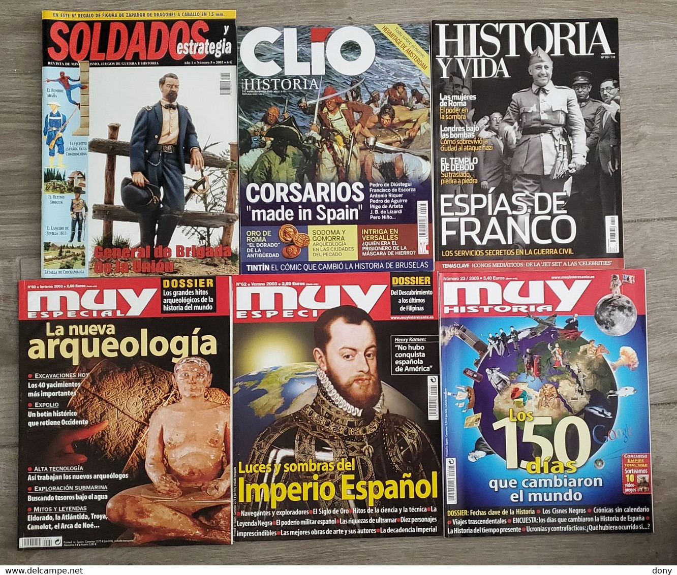 Revistas De Historia, Historia 16, Historia Y Vida, Muy Especial, Clío Historia, Soldados Y Estrategia - [4] Themes