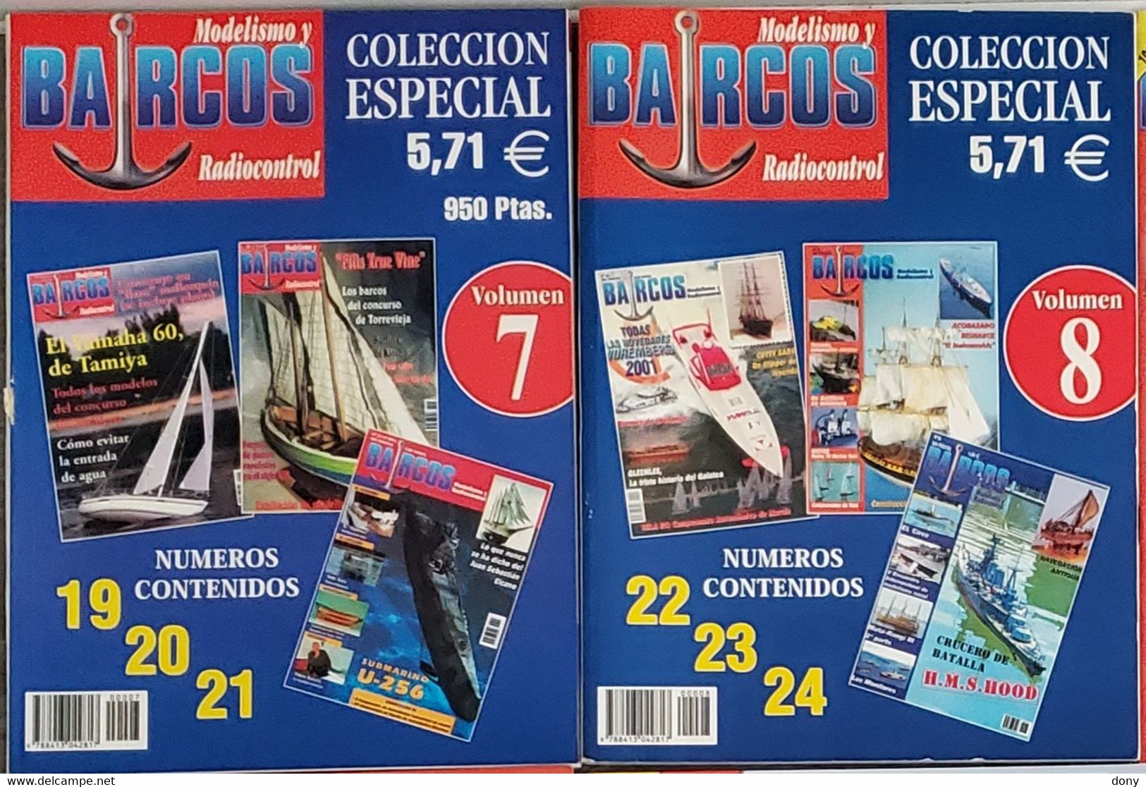 Revistas Modelismo Y Barcos Radiocontrol, Numero 1 - [4] Temas