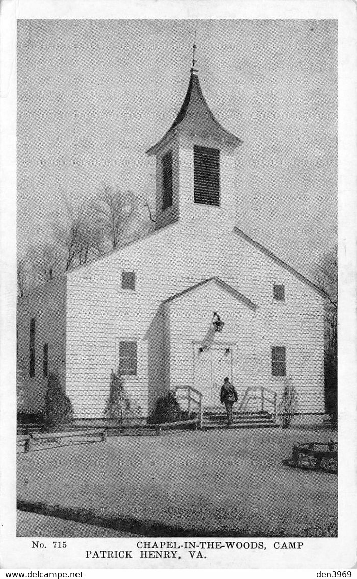 Etats-Unis - Virginia - CAMP PATRICK HENRY (Newport News) - Chapel In The Woods - Newport News