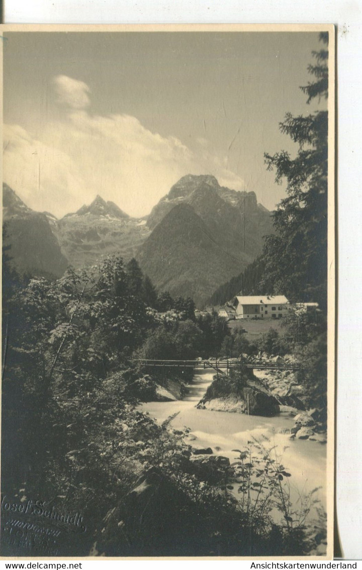 010713  Lofer - Teufelsteg Gegen Die Steinberge - Lofer