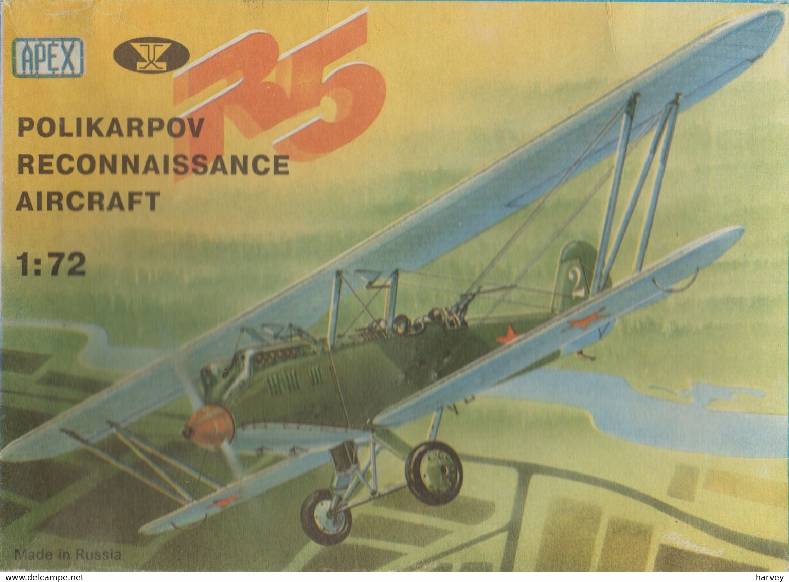 Polikarpov R5, Apex 1/72e - Avions