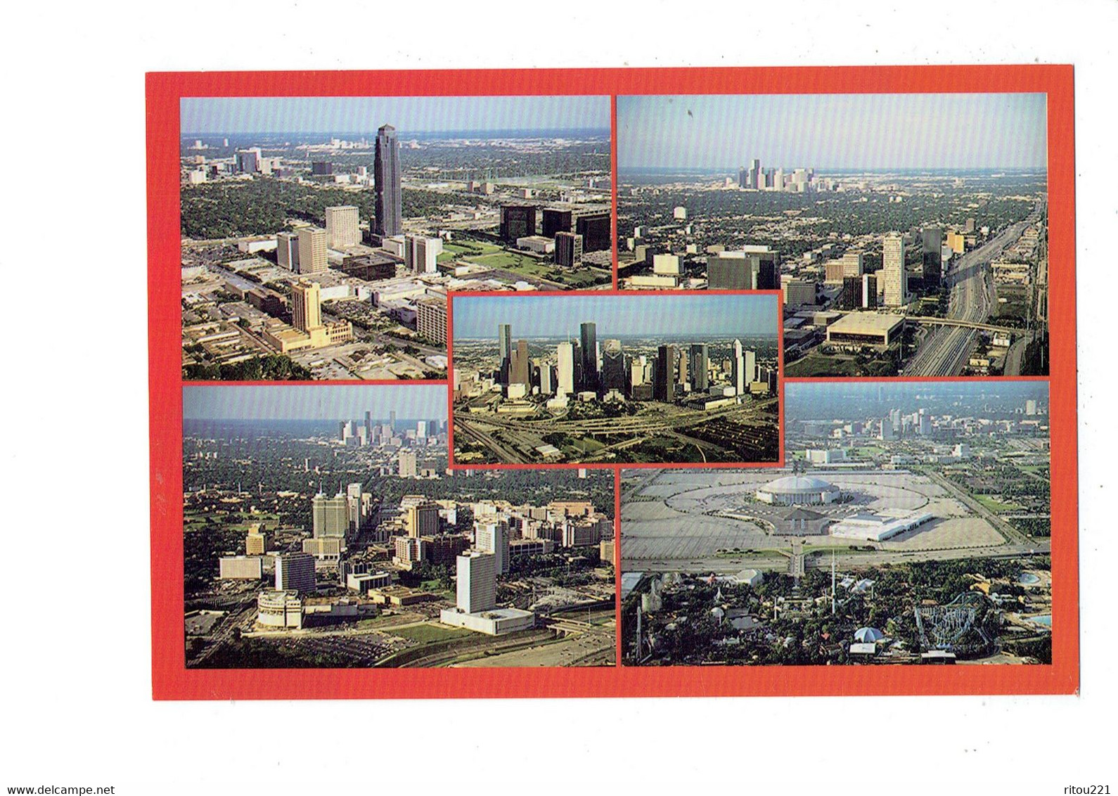 Cpm - Texas > Houston - Home Of Astro Baseball Oilers Football Rockets Medical Center ASTRODOME - Houston