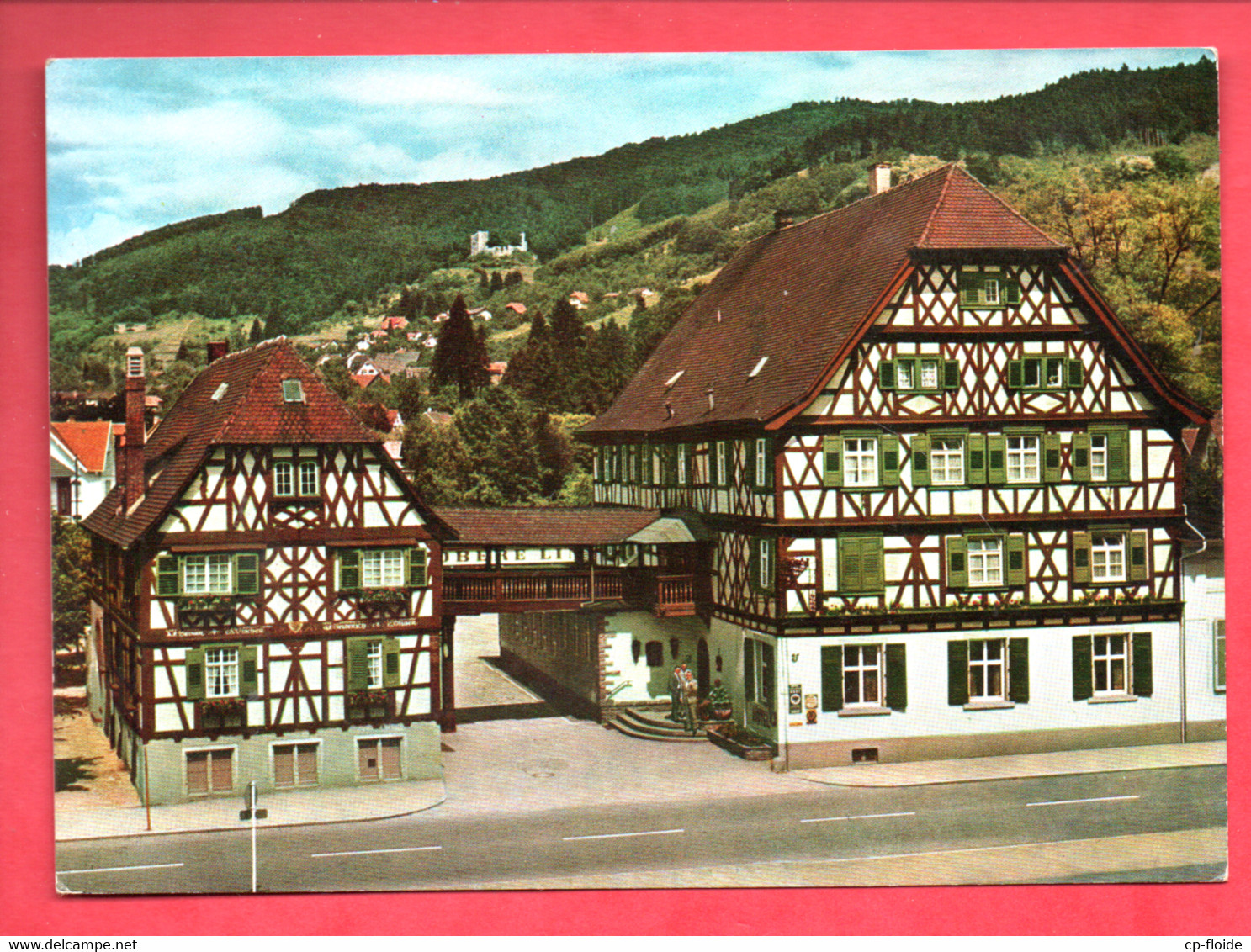 ALLEMAGNE . DEUTSCHLAND . OBERKIRCH . HOTEL OBERE LINDE - Réf. N°29329 - - Oberkirch