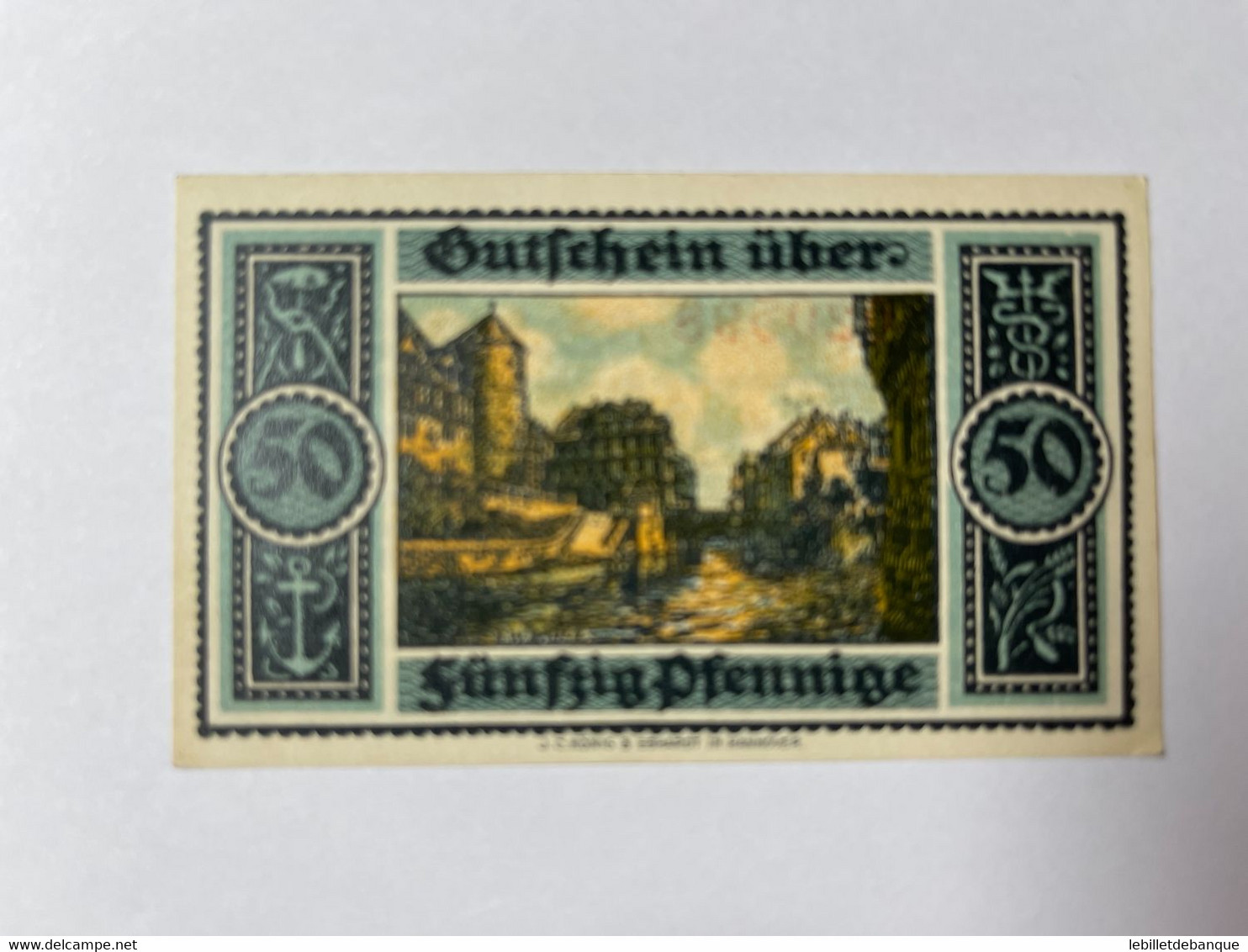 Allemagne Notgeld Hannover 50 Pfennig - Collections
