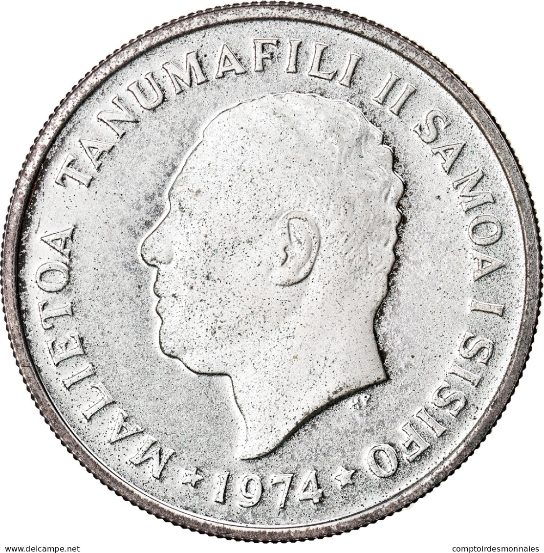 Monnaie, Samoa, 10 Sene, 1974, FDC, Argent, KM:15a - Samoa