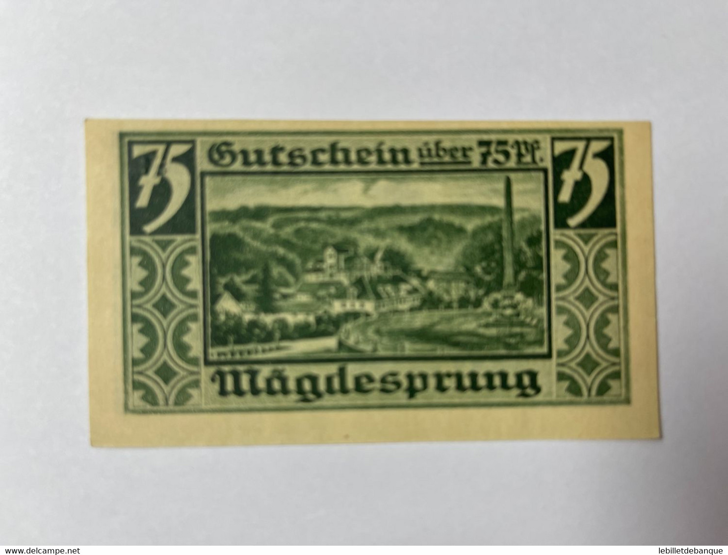 Allemagne Notgeld Harzgerode 75 Pfennig - Collections