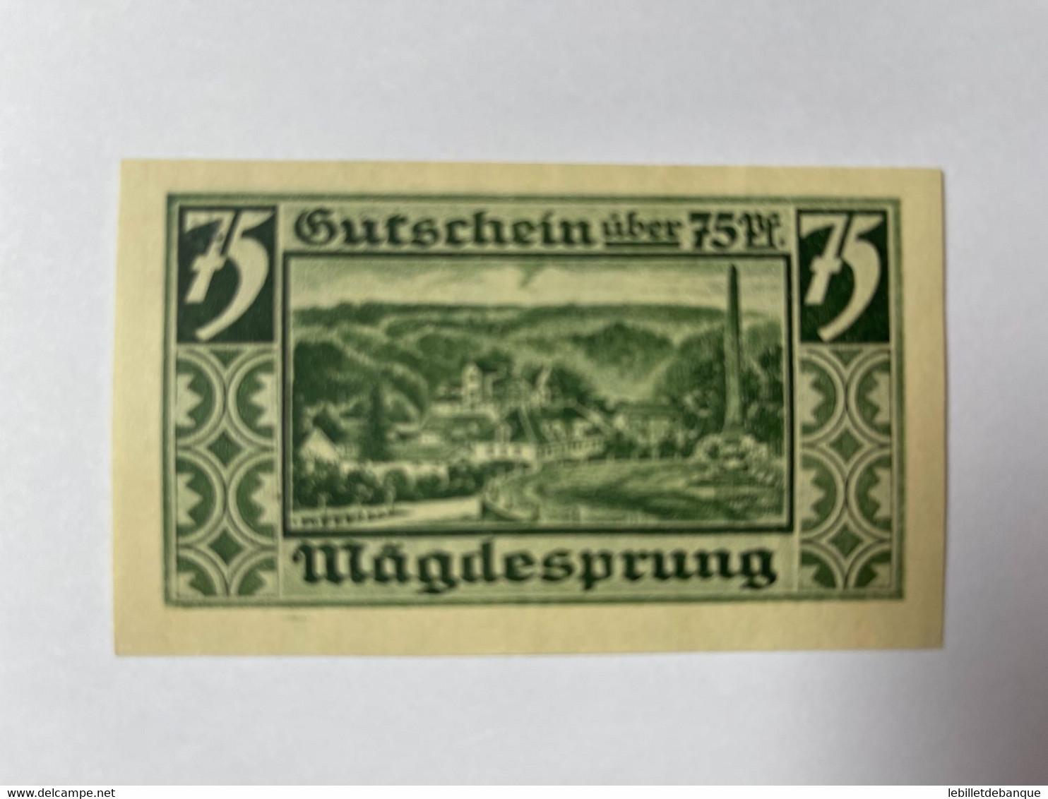 Allemagne Notgeld Harzgerode 75 Pfennig - Collections