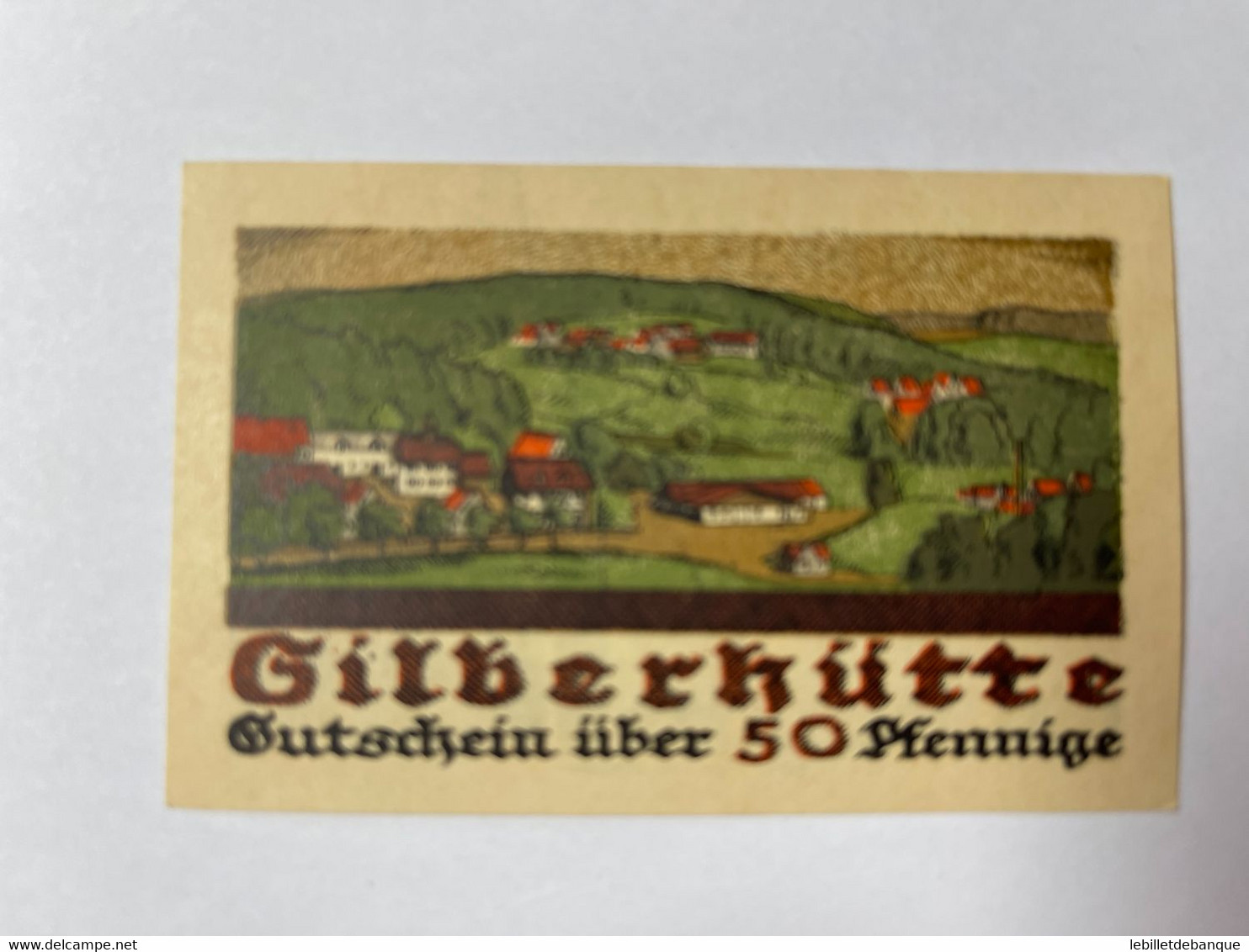 Allemagne Notgeld Harzgerode 50 Pfennig - Collections