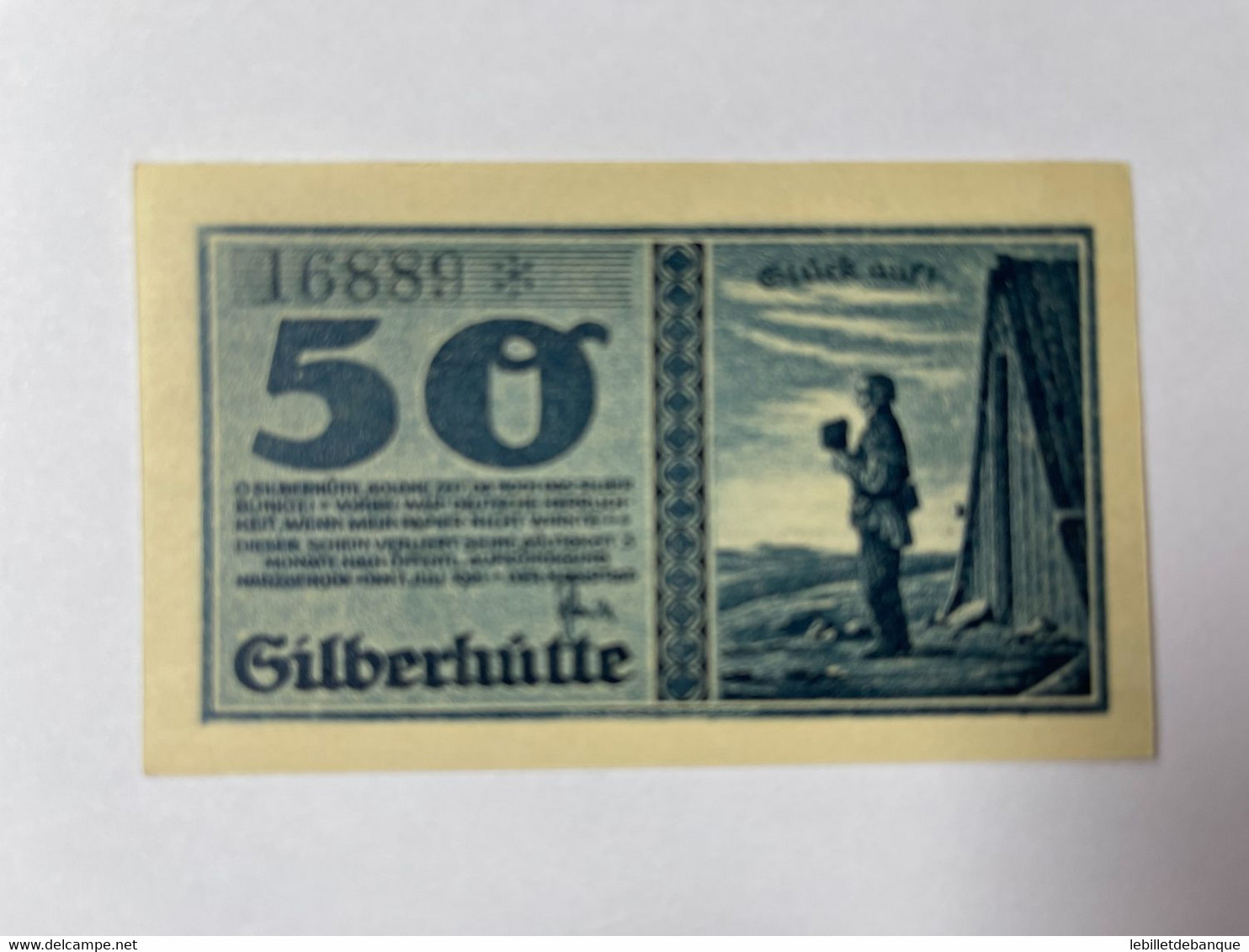 Allemagne Notgeld Harzgerode 50 Pfennig - Collections