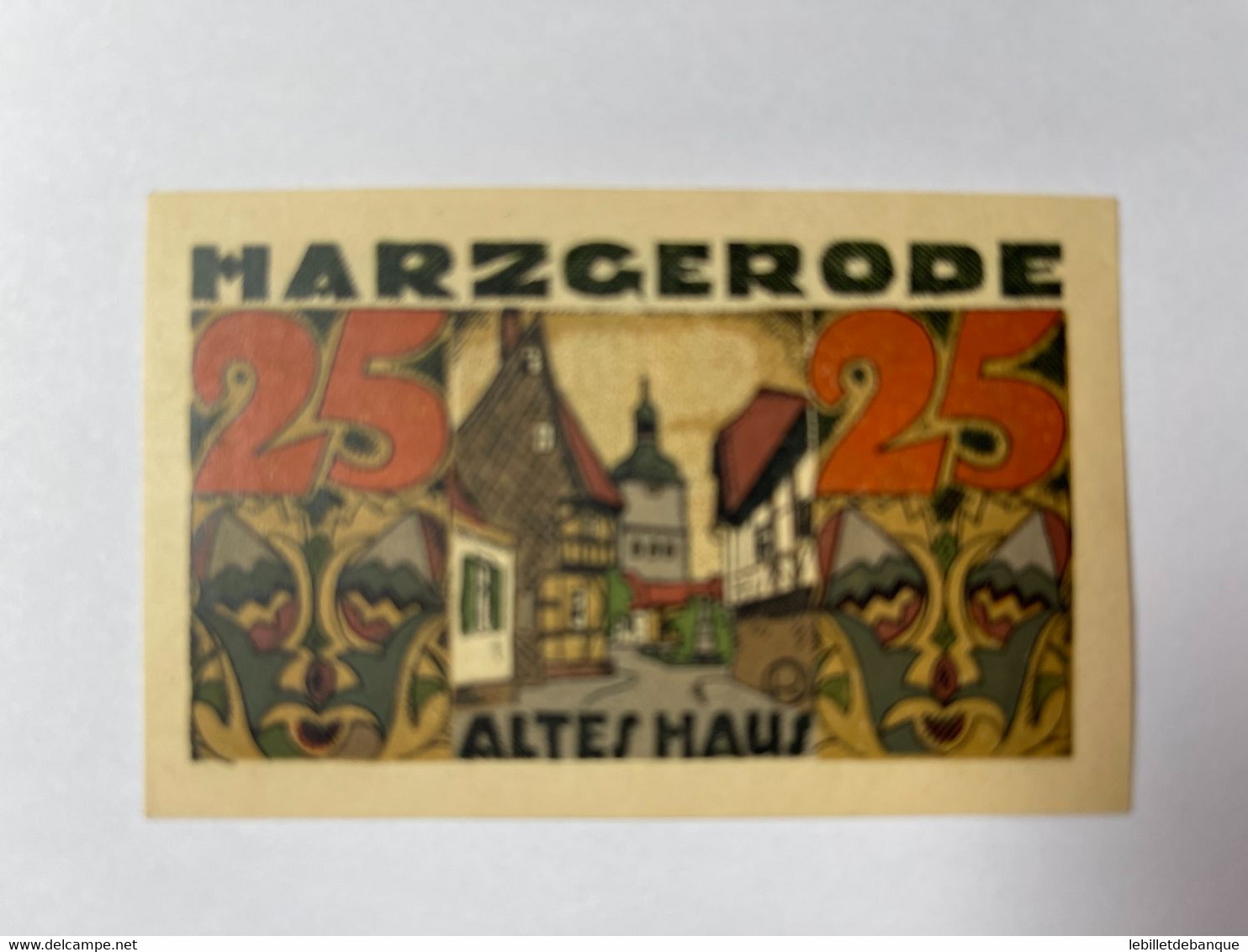 Allemagne Notgeld Harzgerode 25 Pfennig - Collections