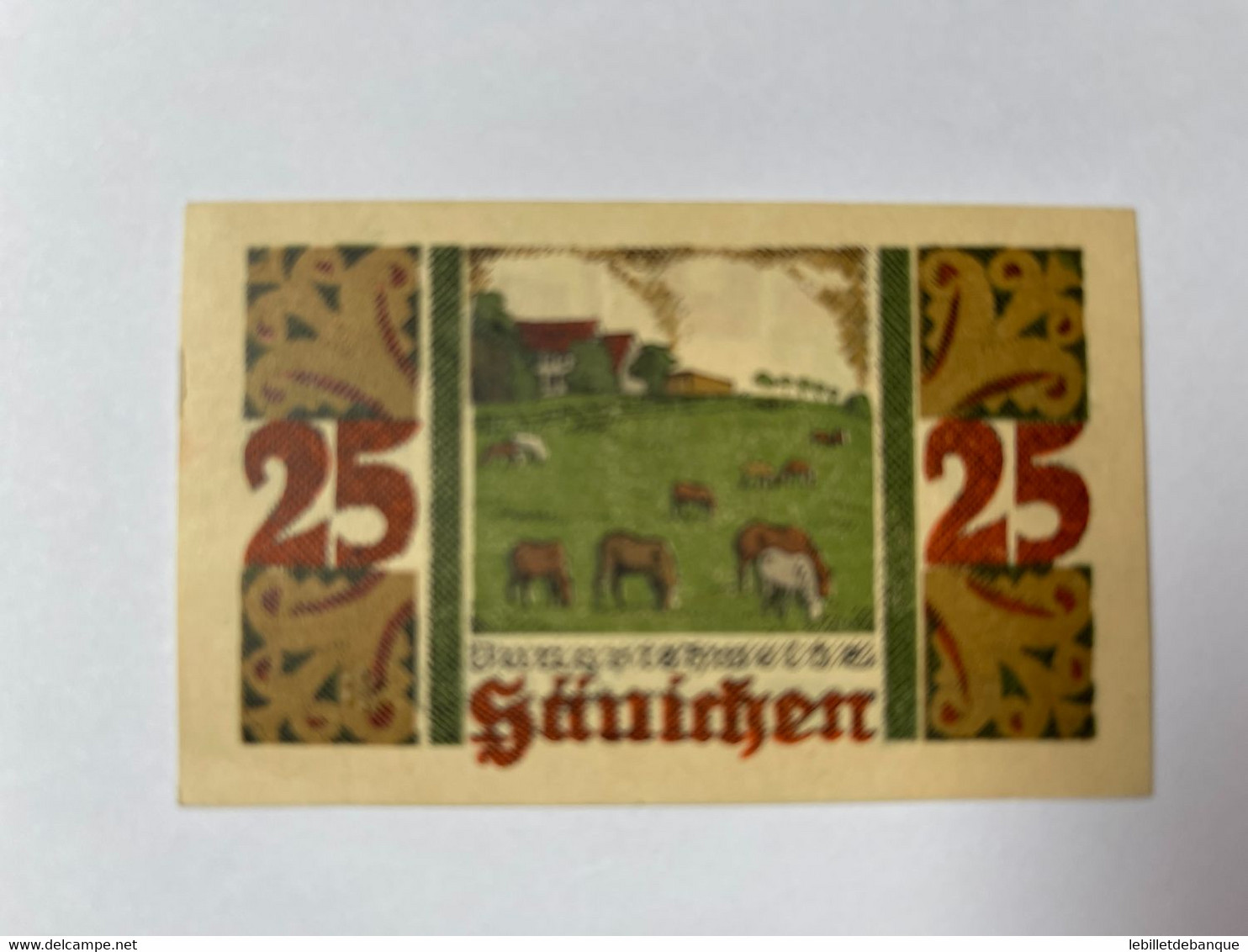 Allemagne Notgeld Harzgerode 25 Pfennig - Collections