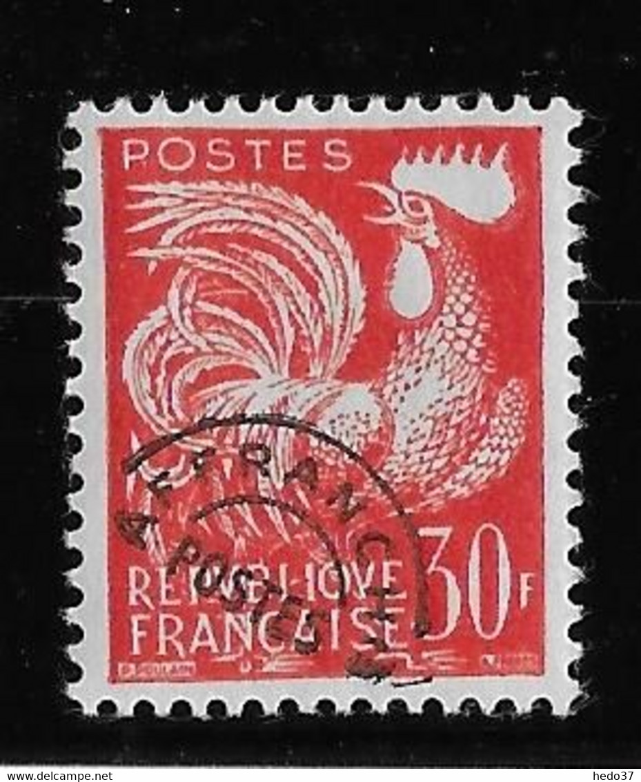 France Préoblitérés N°115 - Variété Surcharge "S" Défectueux - Neuf * Avec Charnière - TB - 1953-1960