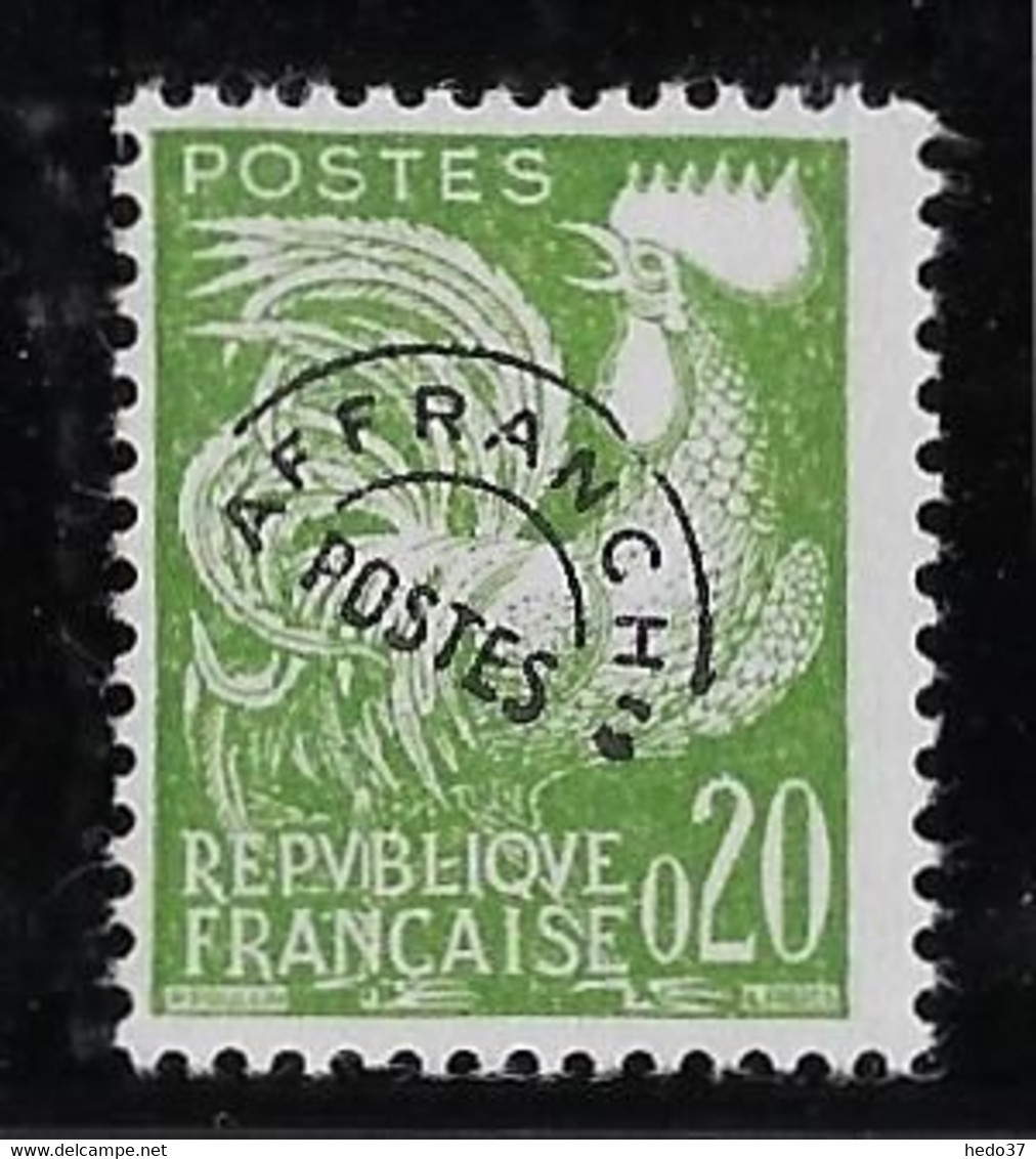 France Préoblitérés N°120 - Variété Surcharge Cassée - Neuf * Avec Charnière - TB - 1953-1960