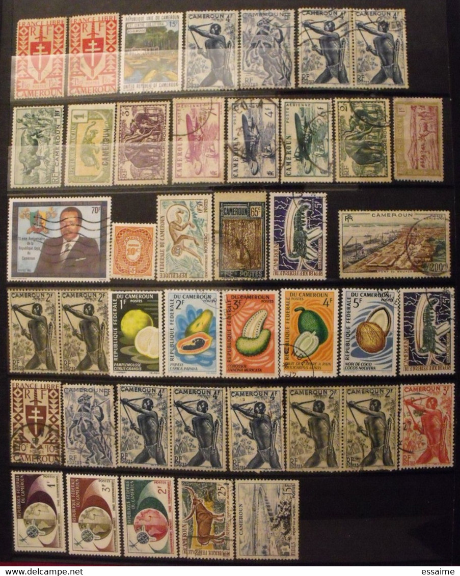 Cameroun. Collection De 35 Timbres - Altri & Non Classificati