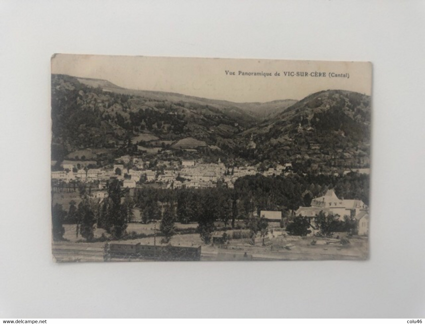 CP  1914 Vue Panoramique De Vic-sur-Cère Cantal - Aurillac