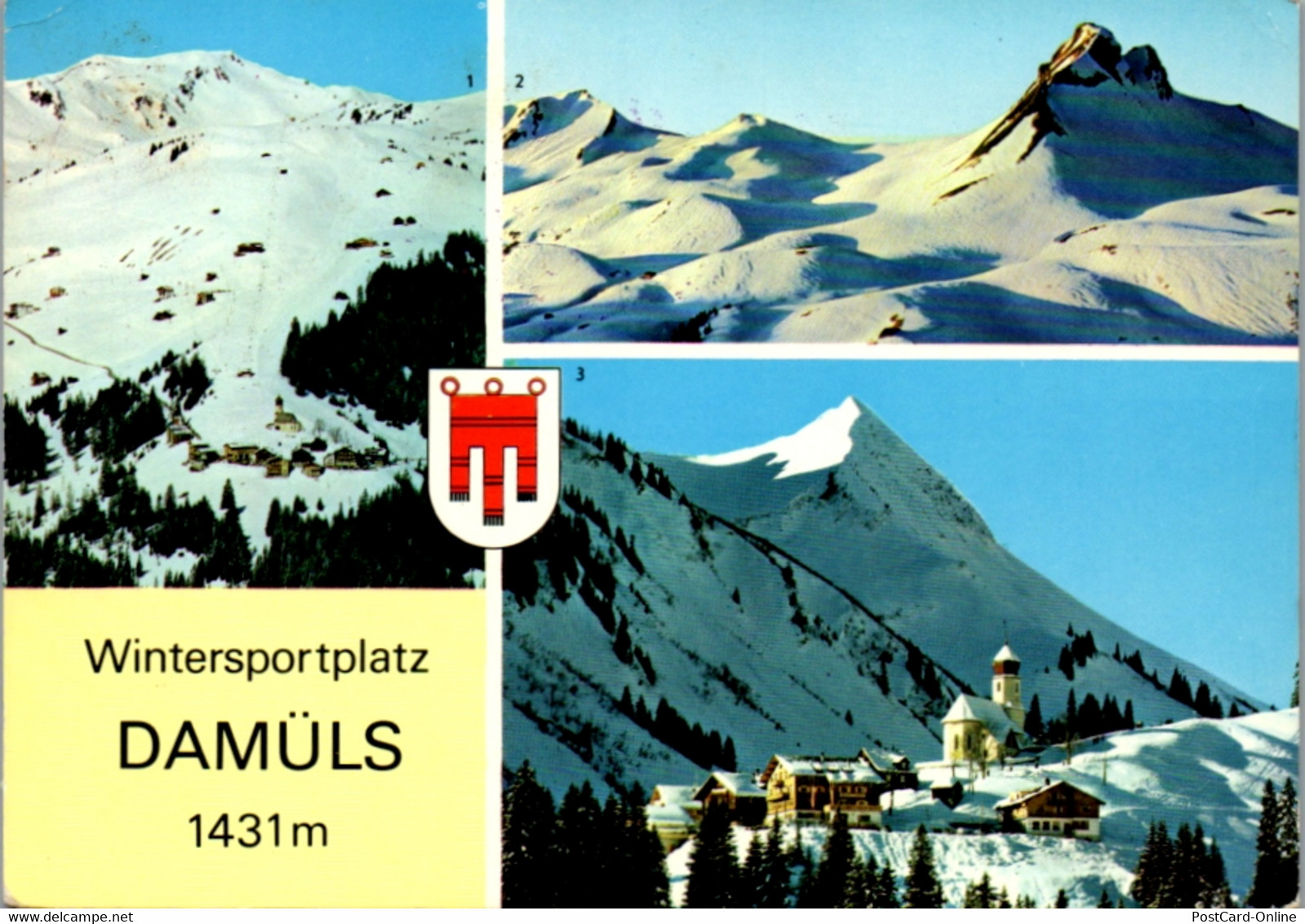 7727 - Vorarlberg - Damüls Gegen Höhe , Mittagsspitze , Hohes Licht , Hochblanken , Kl. Damülser Horn - Gelaufen - Bregenzerwaldorte