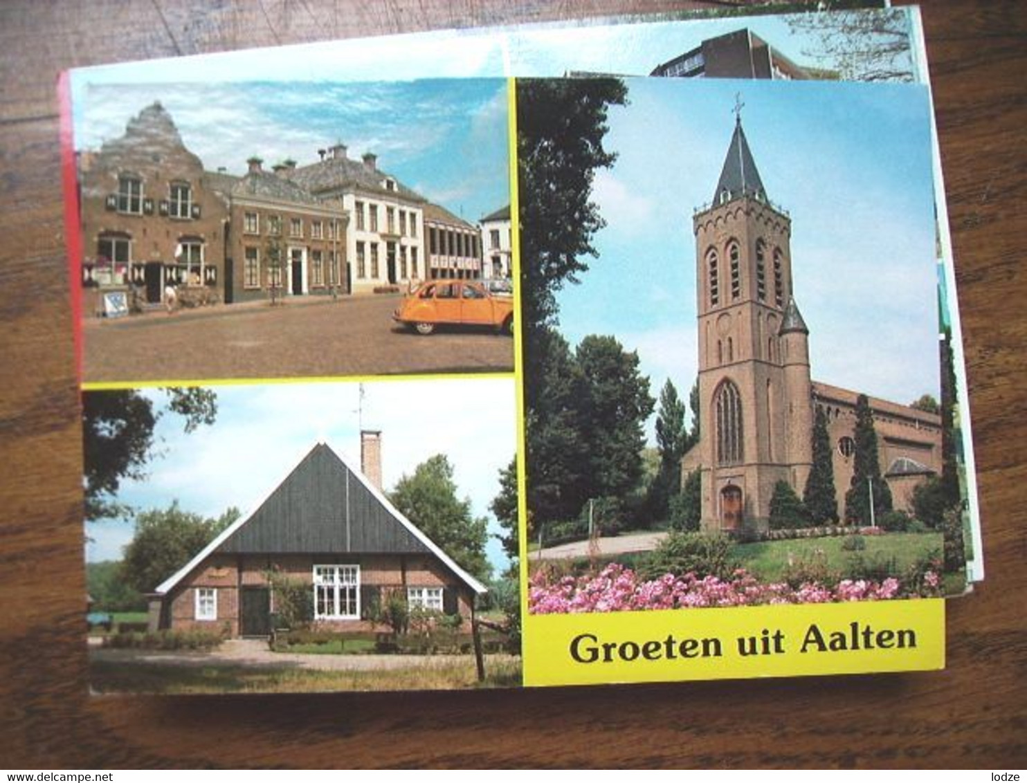 Nederland Holland Pays Bas Aalten Achterhoek Met Kerk En Citroën 2CV - Aalten