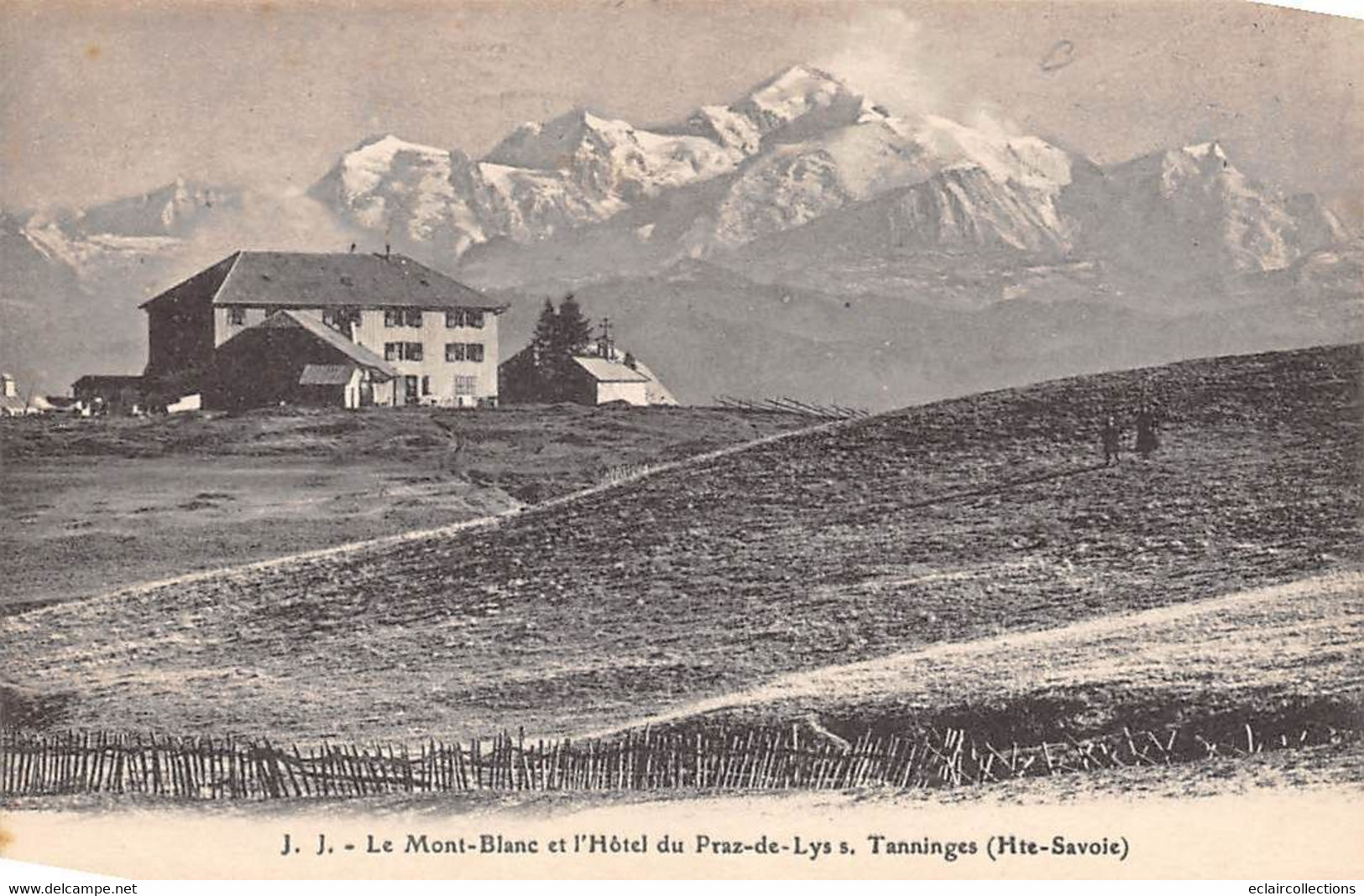 Taninges          74        Hôtel Du Praz De Lys             (voir Scan) - Taninges