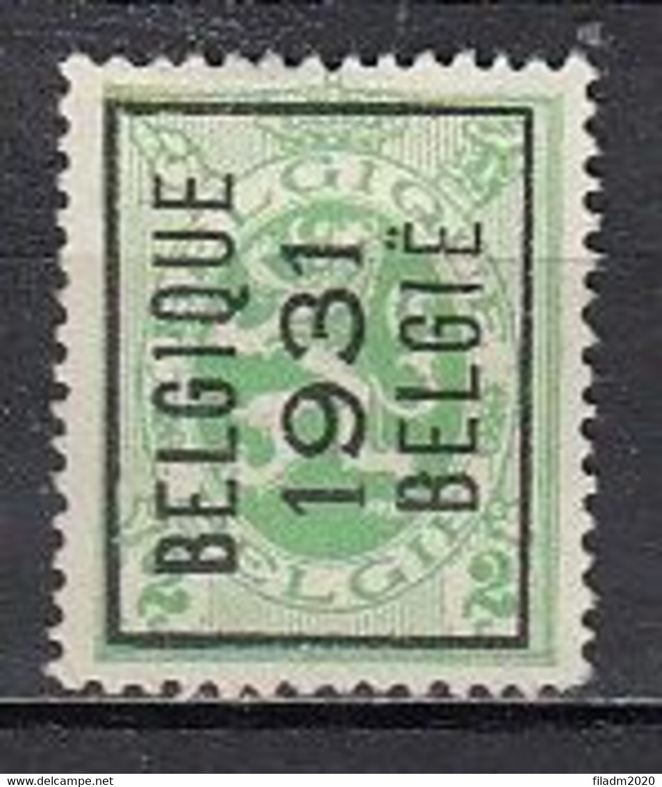 PREO 245 Op Nr 277 BELGIQUE 1931 BELGIE - Positie A - Typos 1929-37 (Heraldischer Löwe)