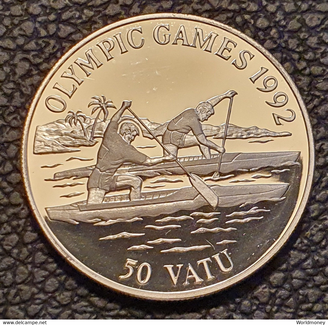 Vanuatu 50 Vatu 1992 (PROOF) "Summer Olympics In Barcelona" - Vanuatu