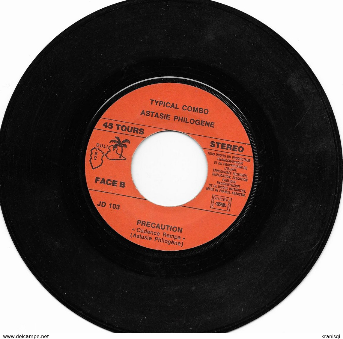 Vinyle   45 T   Typical Combo - Country En Folk