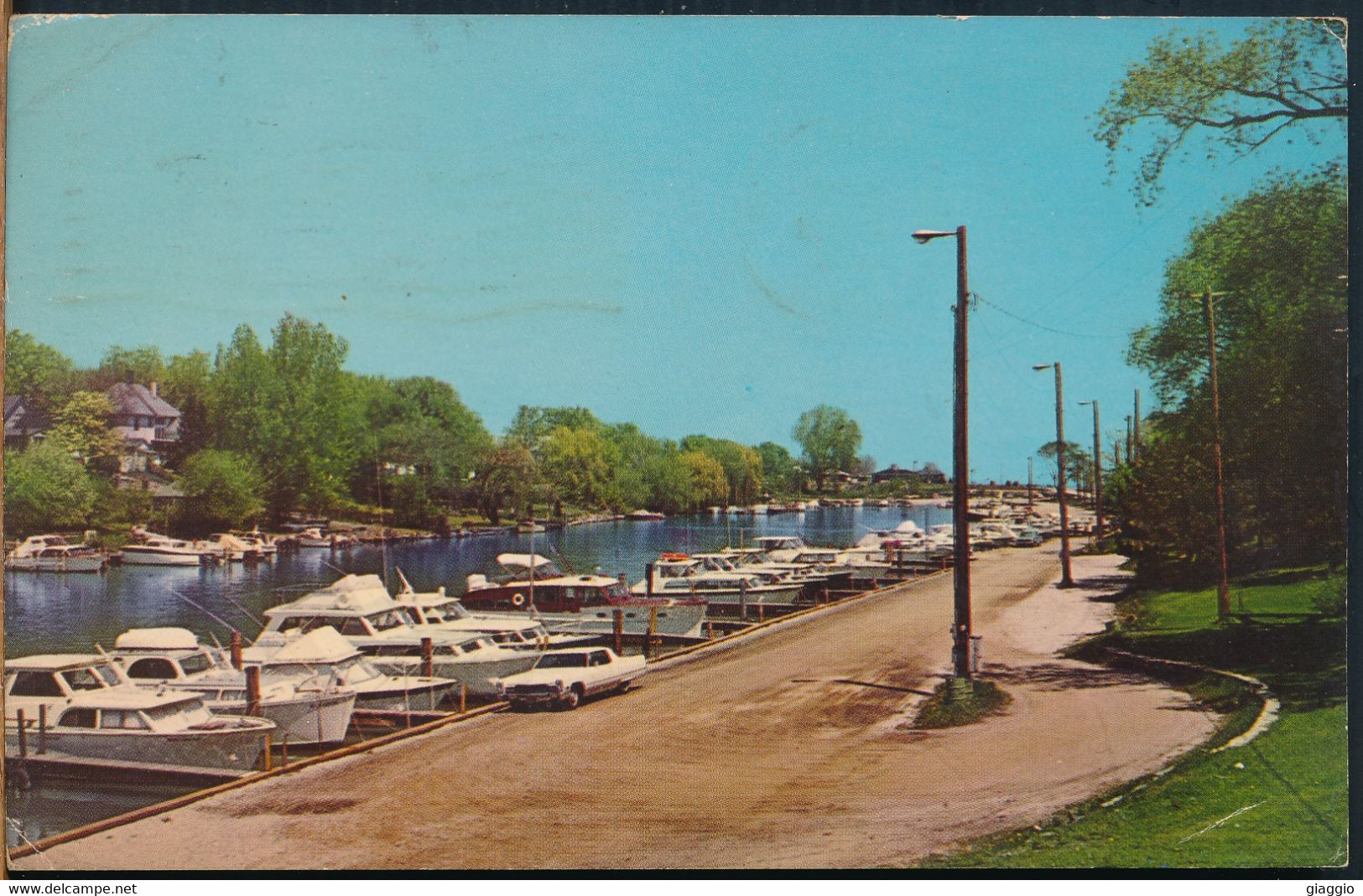 °°° 25337 - USA - WI - KENOSHA - SIMMONS BEACH MARINA - 1973 With Stamps °°° - Kenosha