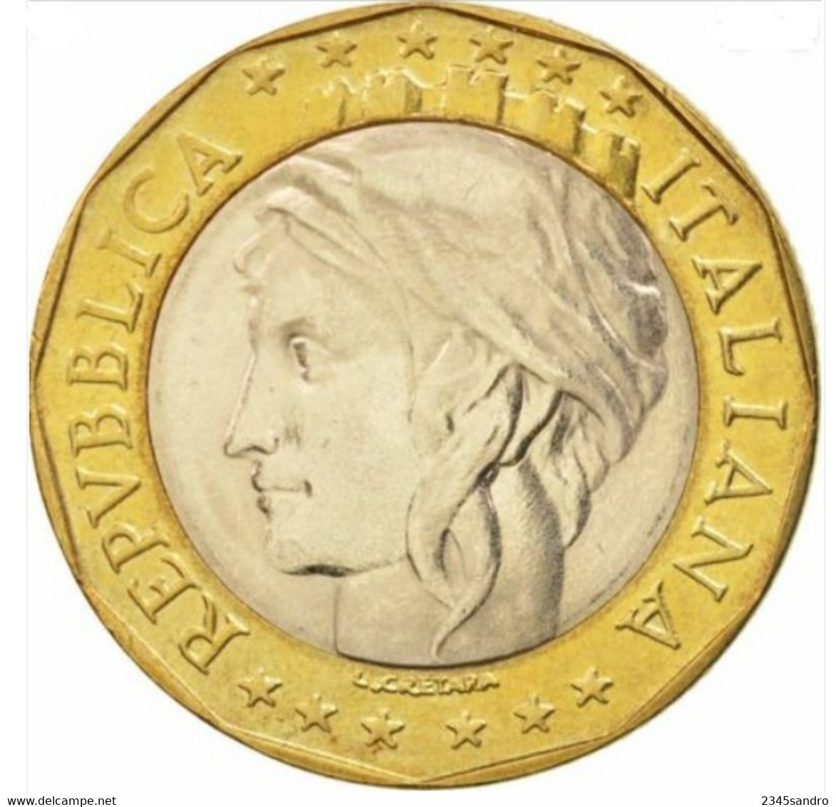 1000 Lire Confini Giusti 1997 FDC, Uncirculated, Stempelglanz, Fleur De Coin REPUBBLICA ITALIANA - 1 000 Liras