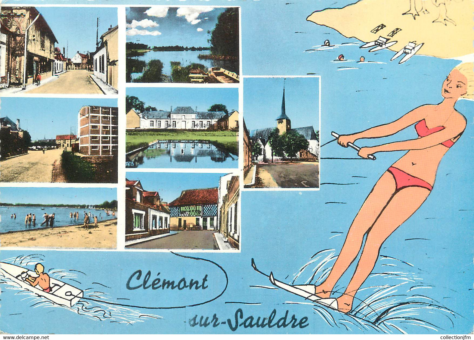 CPSM FRANCE 18 "Clémont Sur Sauldre" - Clémont